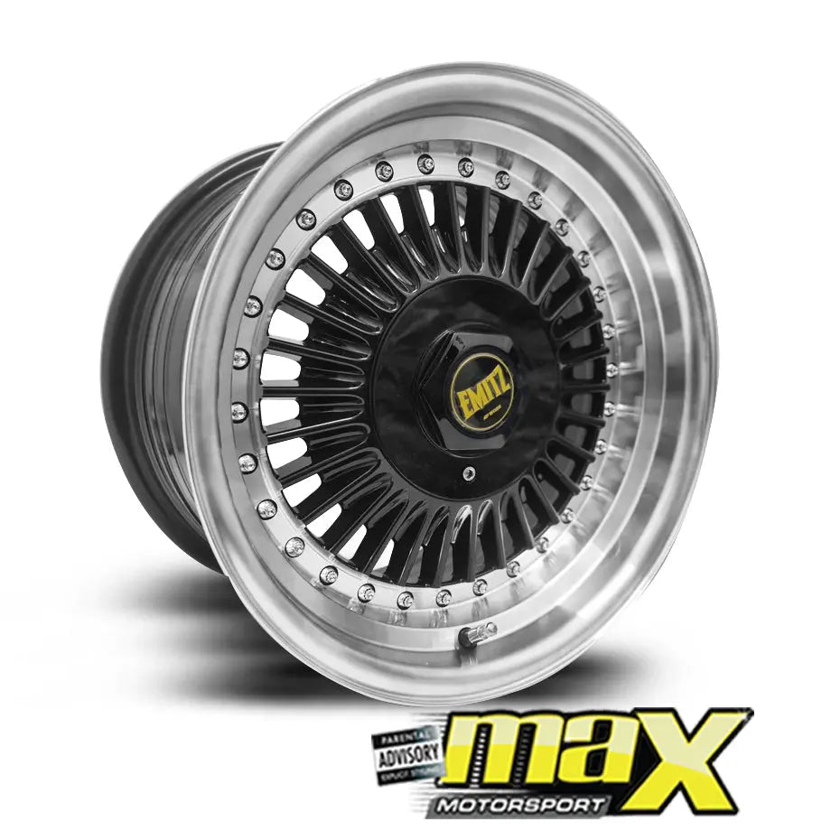 15 Inch Mag Wheel - MX7616 Emit Wheels - (5x100/114.3 PCD)