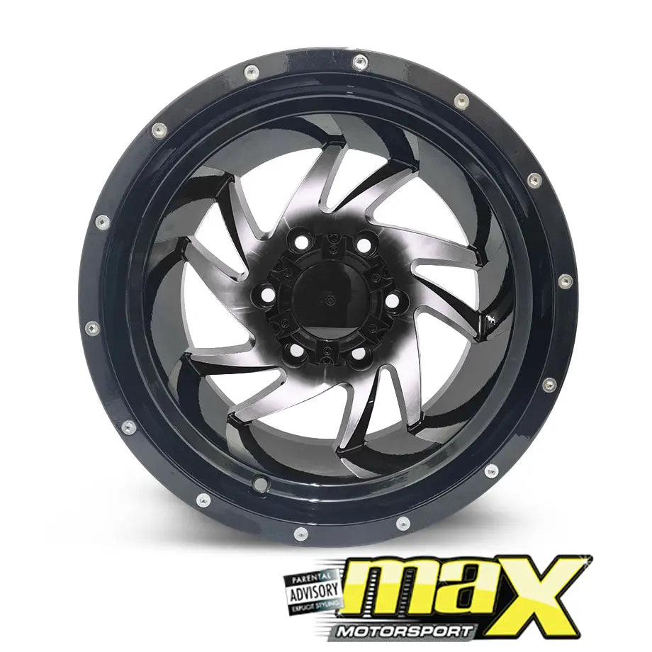 15 Inch Mag Wheel - 10J MX1858 Bakkie Wheel (6x139.7 PCD)