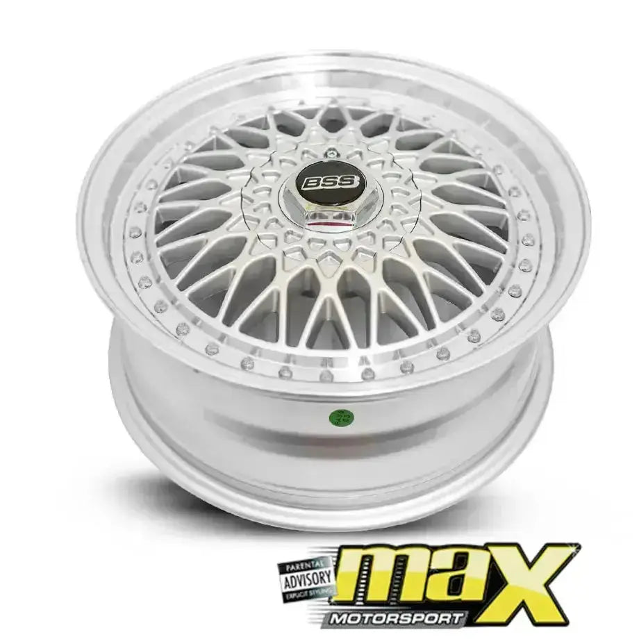 15 Inch Mag Wheel - MX412 BSS Style Wheels (4x100/ 4x114.3 PCD)