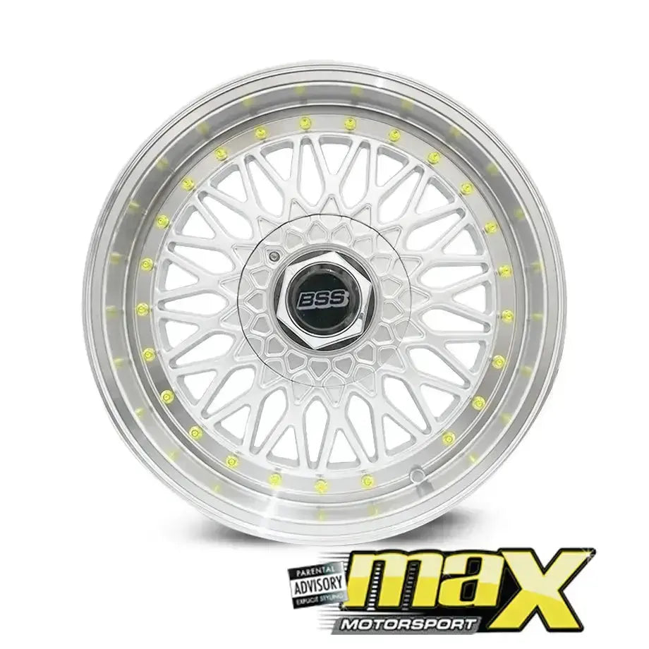 15 Inch Mag Wheel - MX412-SL BSS Style Wheels (4x100/ 4x114.3 PCD)