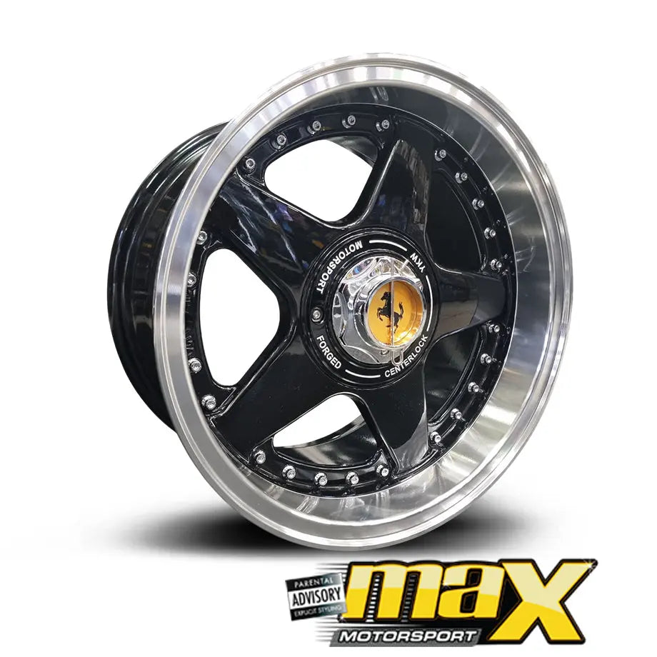 15 Inch Mag Wheel - MX5666-J Wheel (4x100 / 5x100 PCD)
