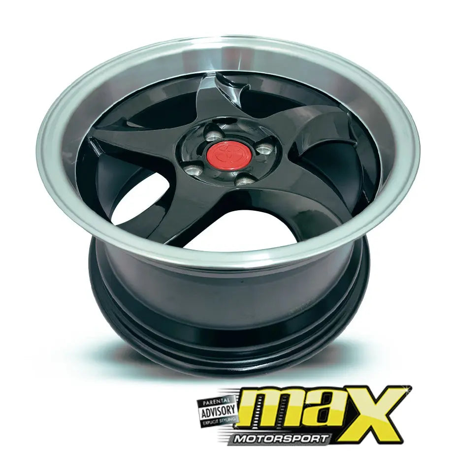 15 Inch Mag Wheel – MX5056 Toyota RXI Blade Deep Dish Wheel - 4x100 PCD