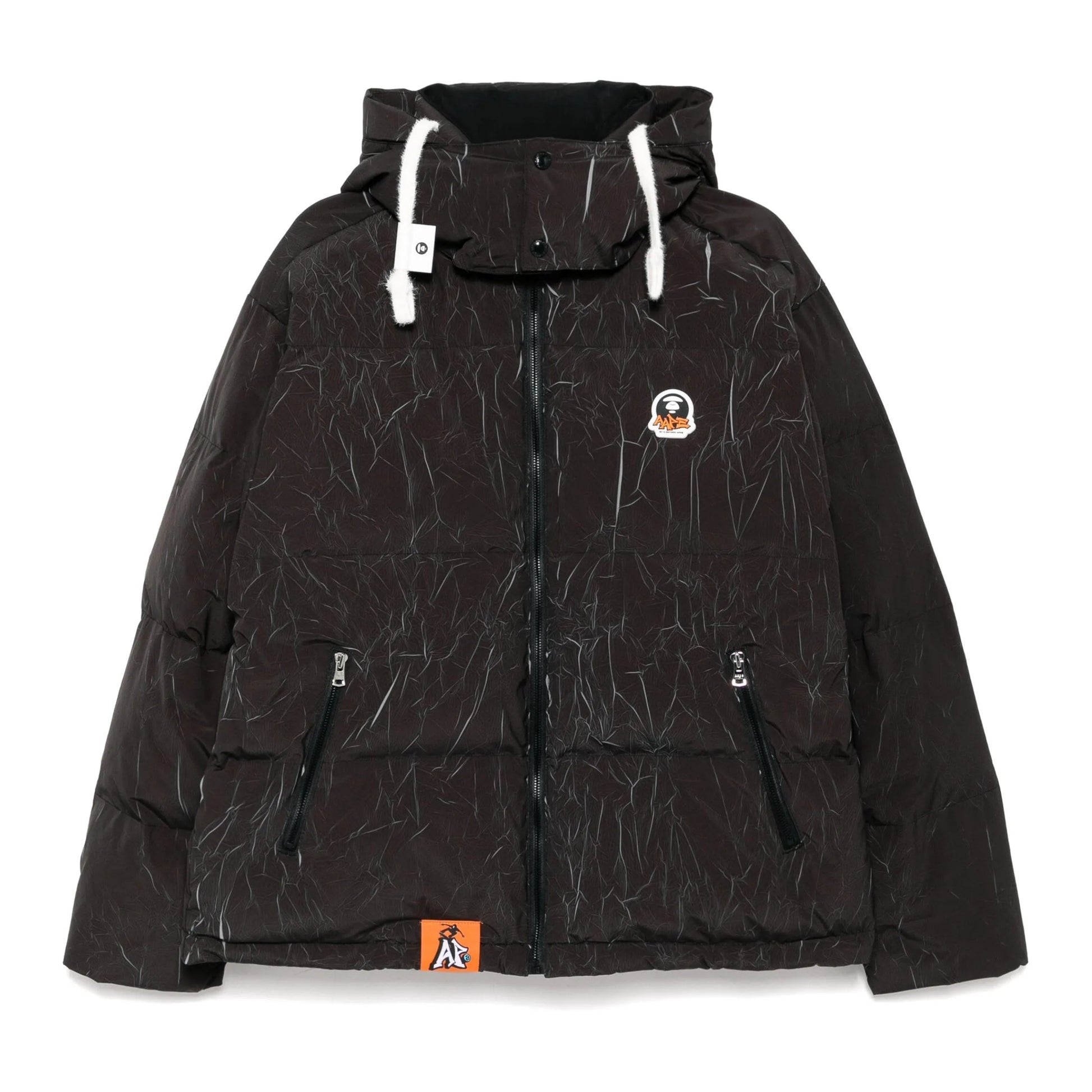 Aape Jacket Main Down Logo Black