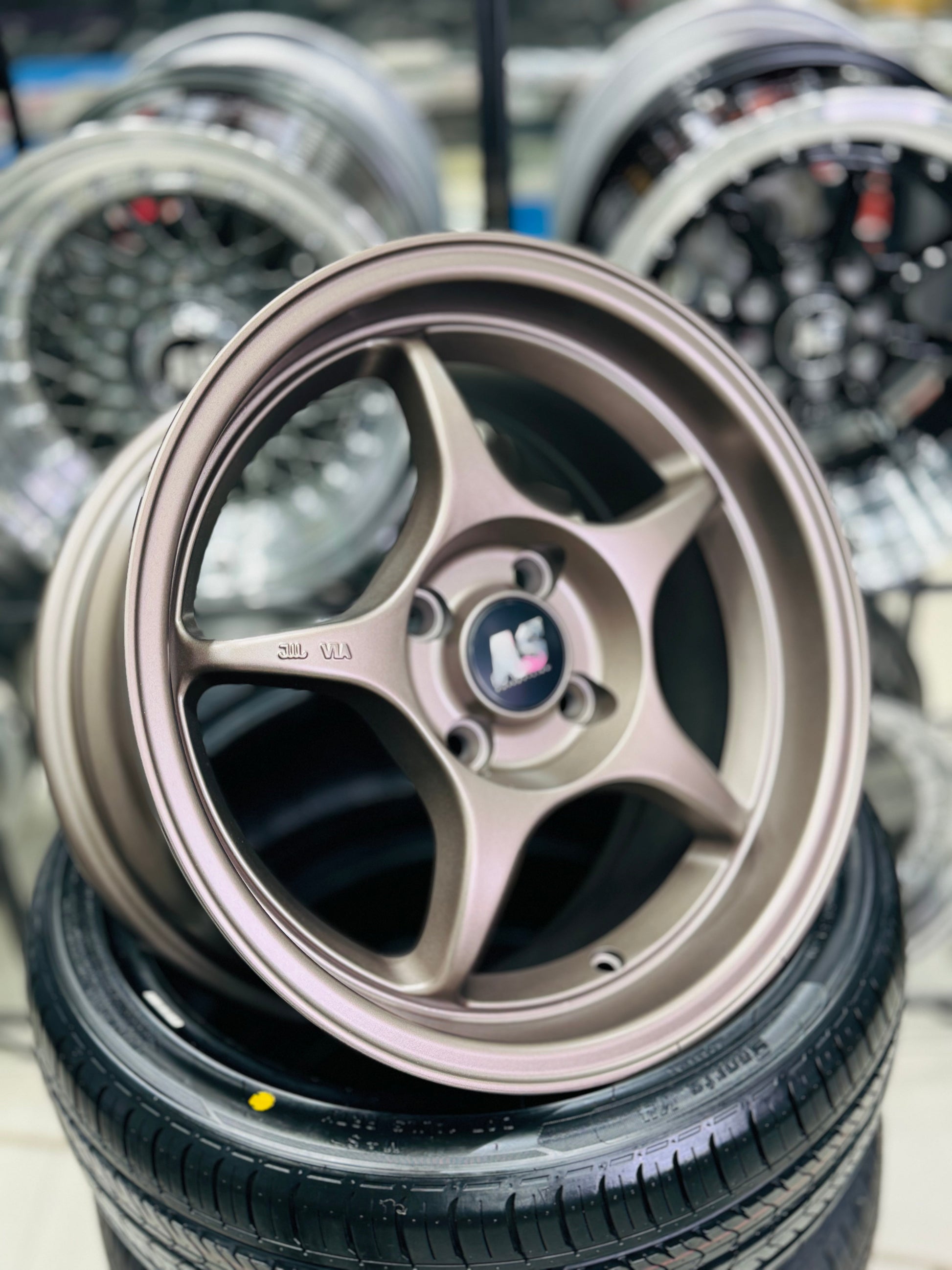 15” AS- KRANZE 7j 4/100 wheels