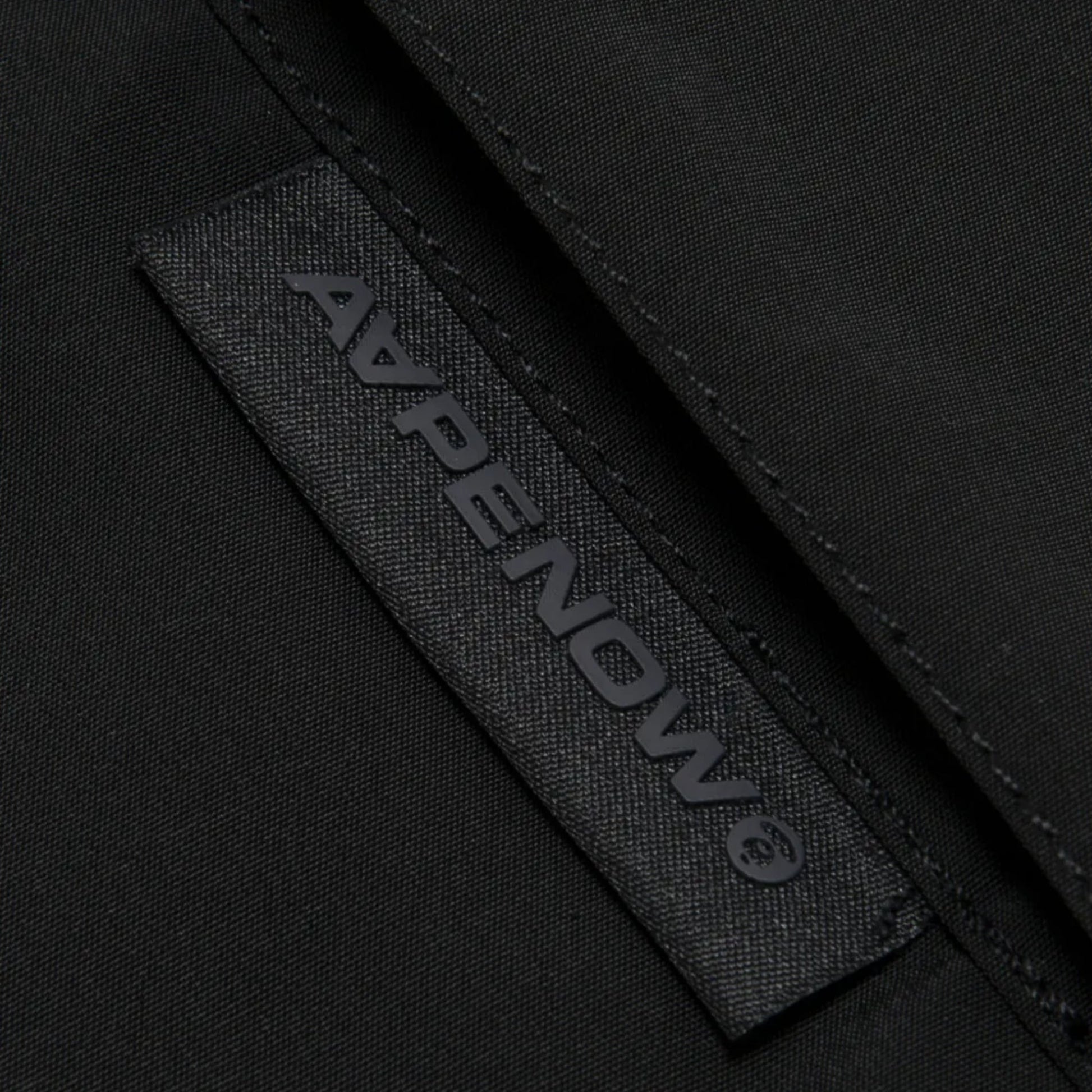 Aape Cargo Pants Pocket Logo Black