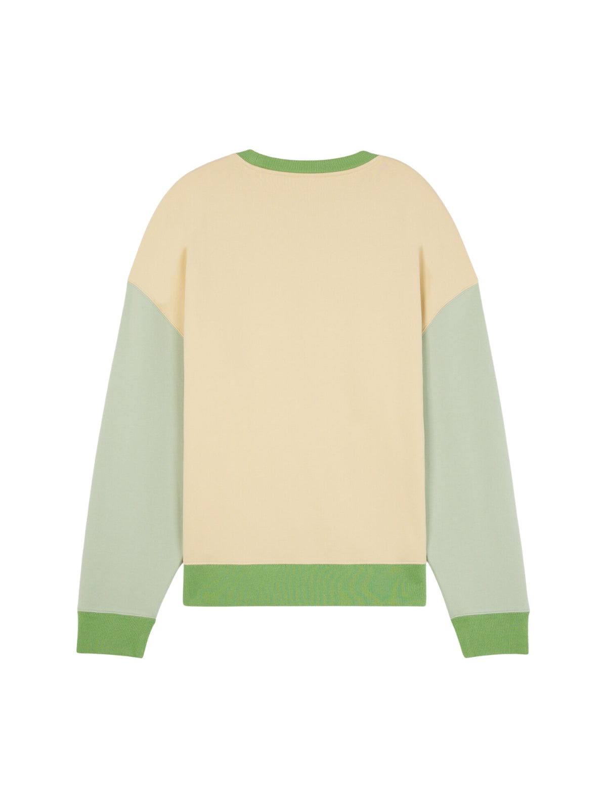 Cafe Kitsune Sweater Relax Colour Block Chai