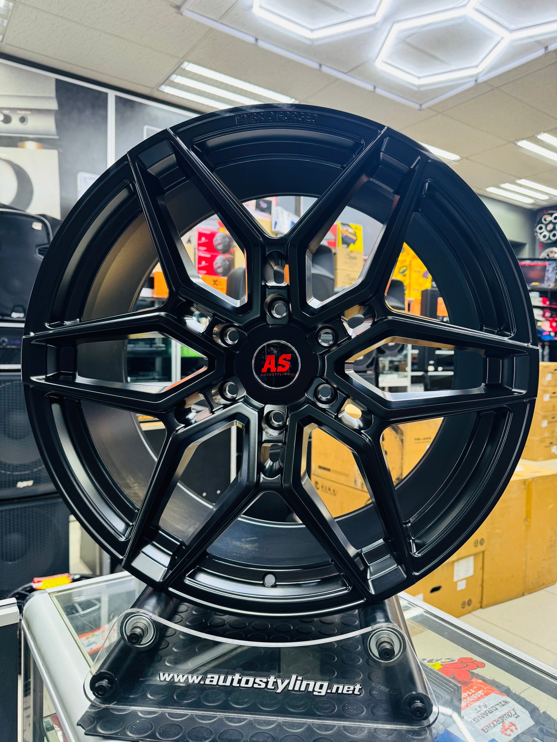 20” AS-F32FBX028 6/139 BLACK BAKKIE RIMS