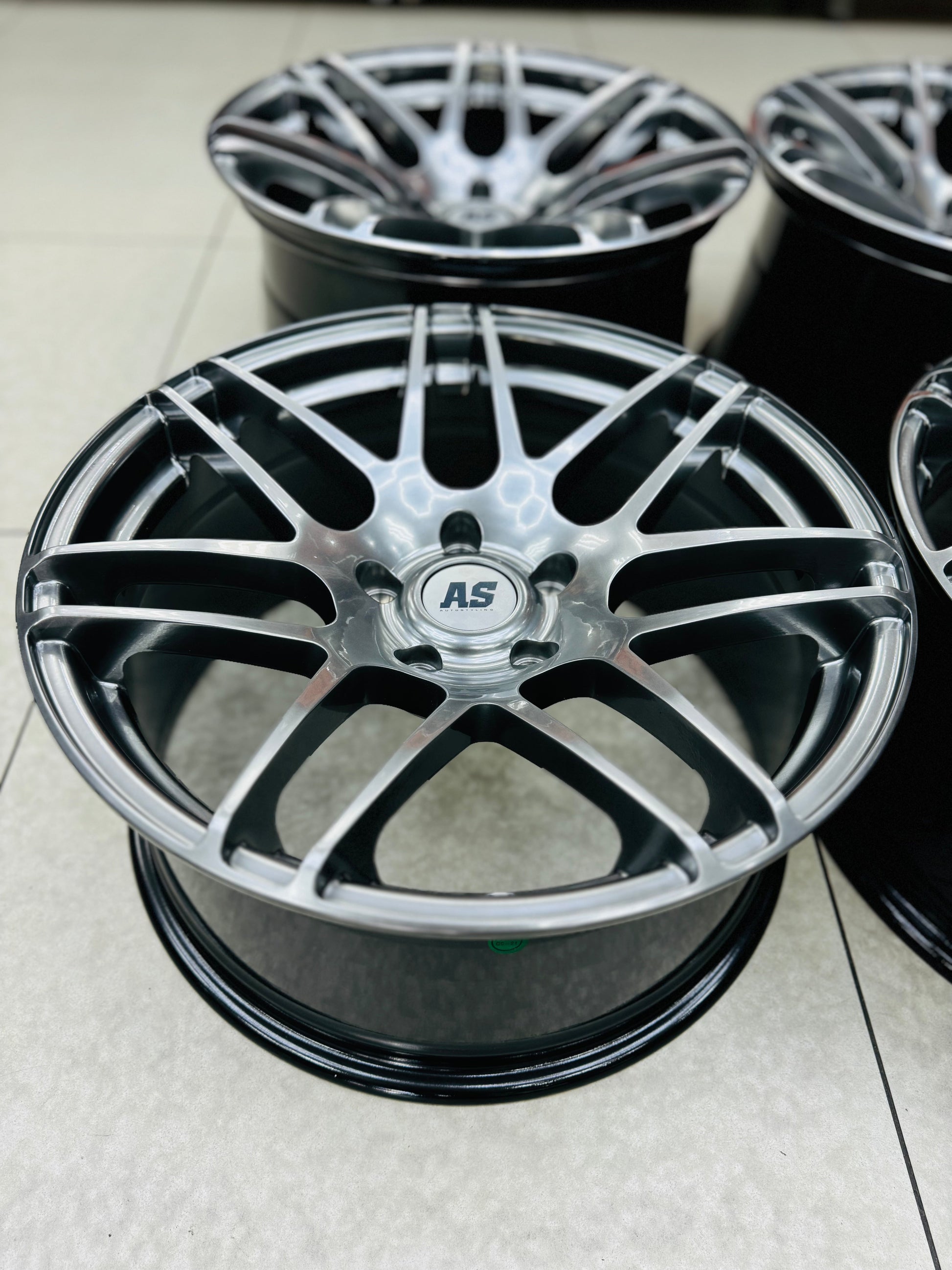 18” AS-RS9 FLOW FORMED CONCAVE WHEELS 5x120 PCD