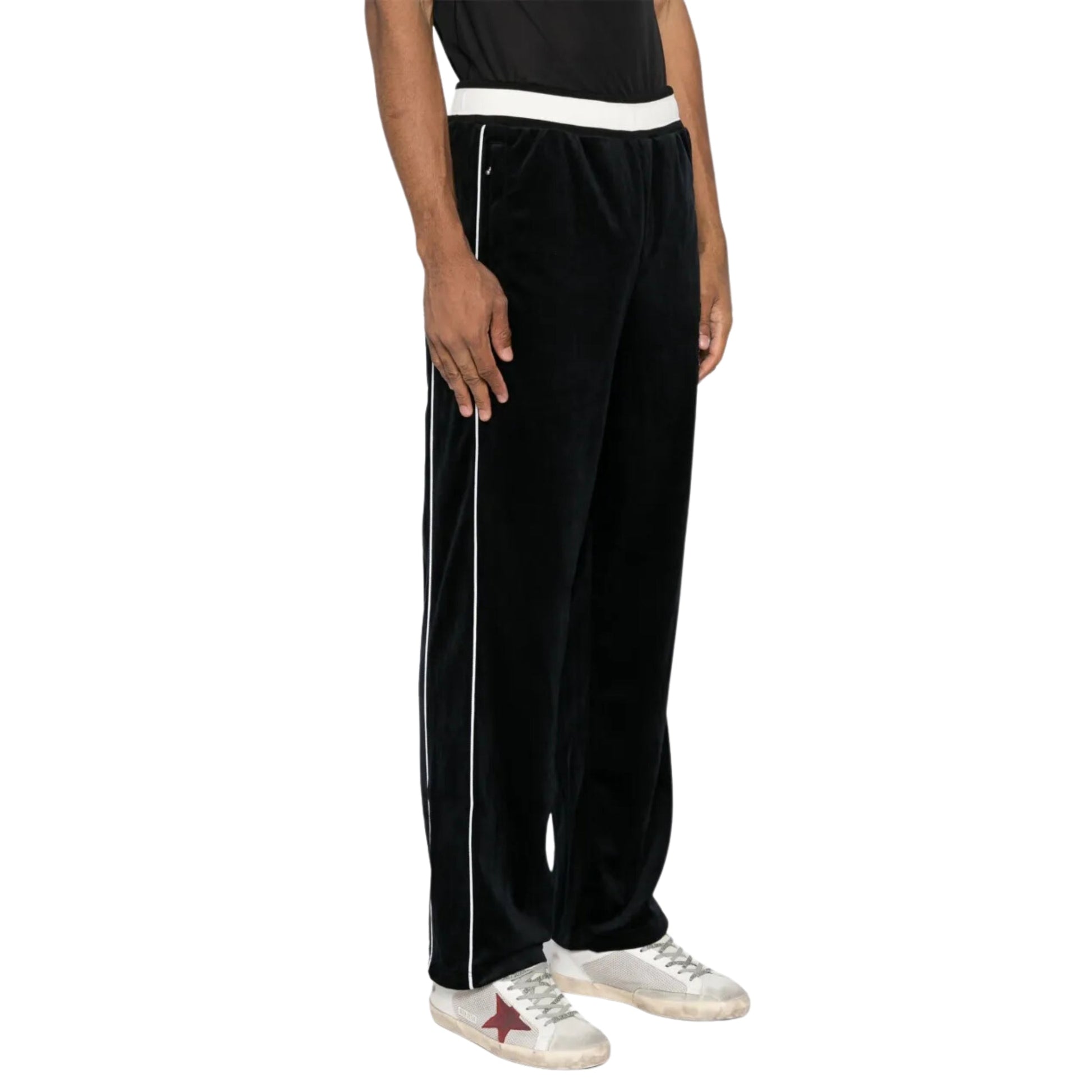 Billionaire Boys Club Track Pants Logo Velour Black