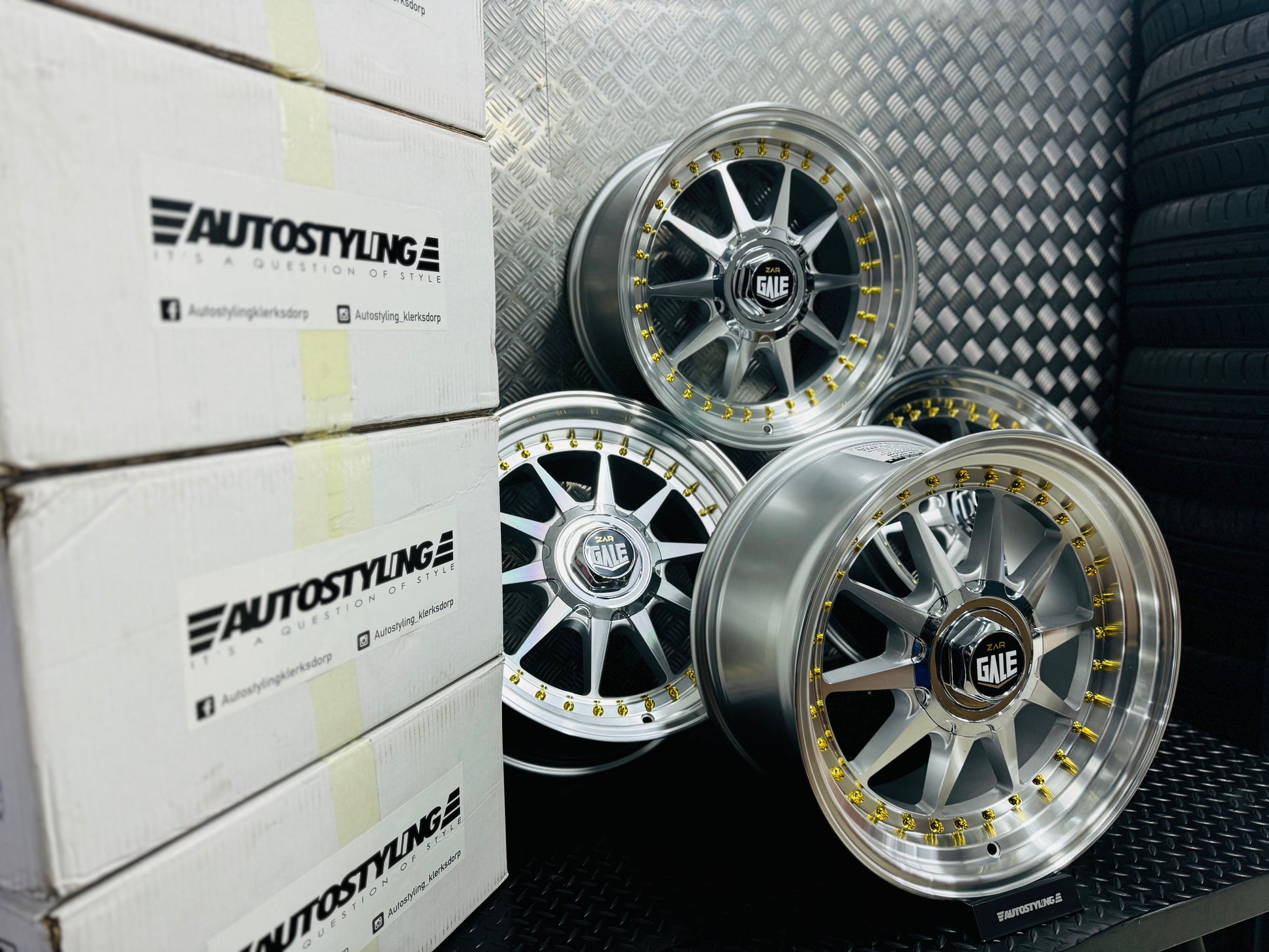 17'' GALE  4/100 4/114 SILVER