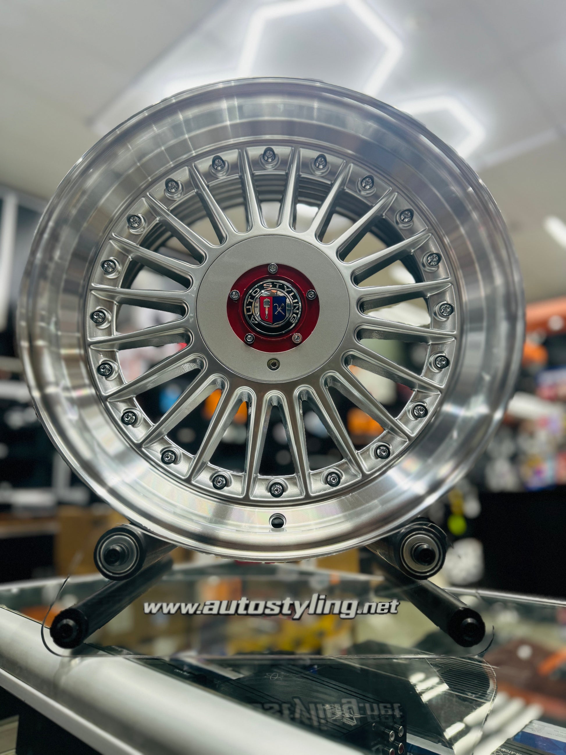 17'' AS-PINA SILVER 4/100 & 4/108  MULTI PCD