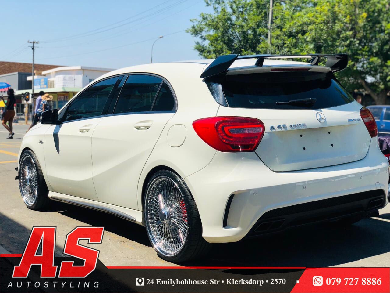 20” AS - 1000 SPOKE WIRE WHEEL FITS ALL CARS