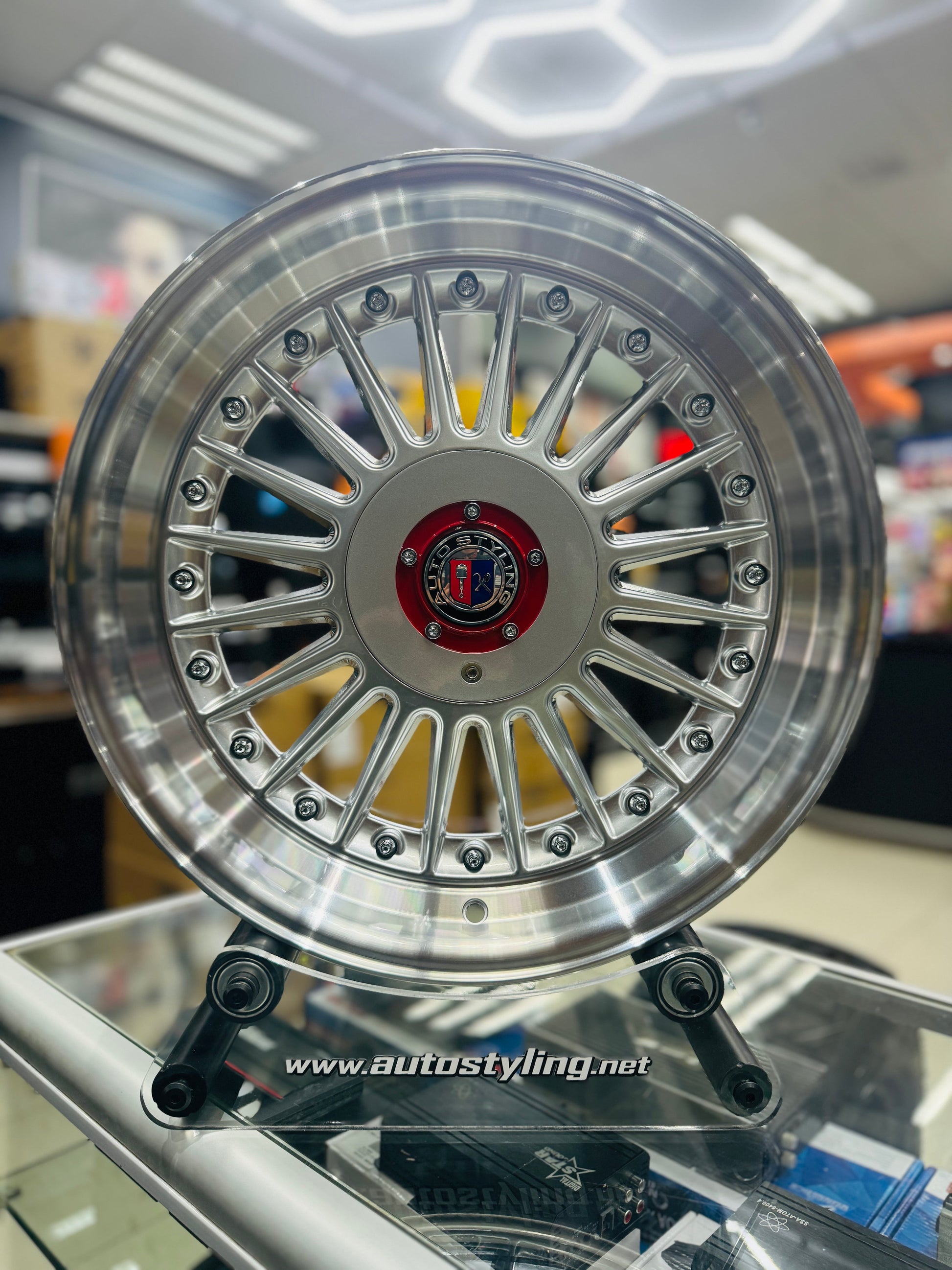 17'' AS-PINA SILVER 4/100 & 4/108  MULTI PCD