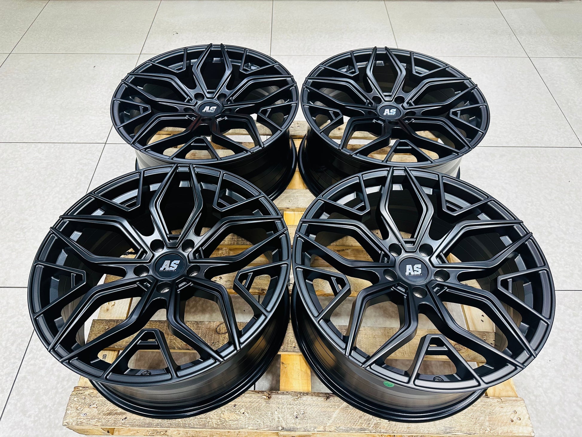 19” AS-KKR  5X112 & 5x120 SATIN  BLACK