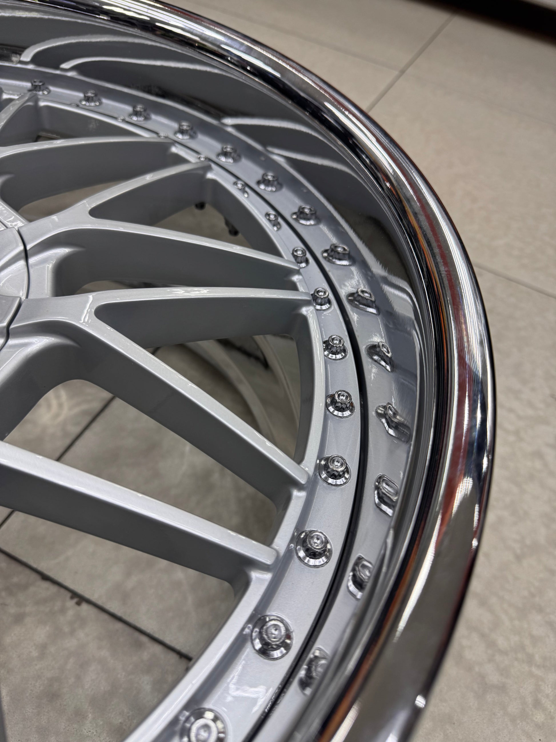 20” REZAX 2pce split forged  wheels