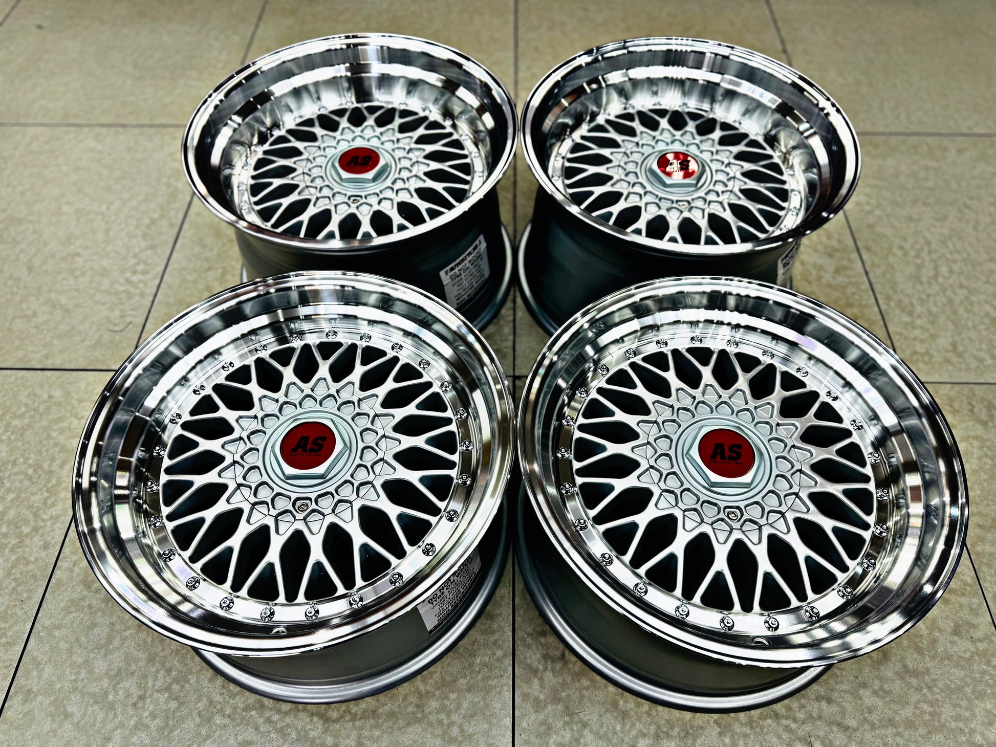 17” AS-MESH 8.5/10j 4/100 4/114 SILVER