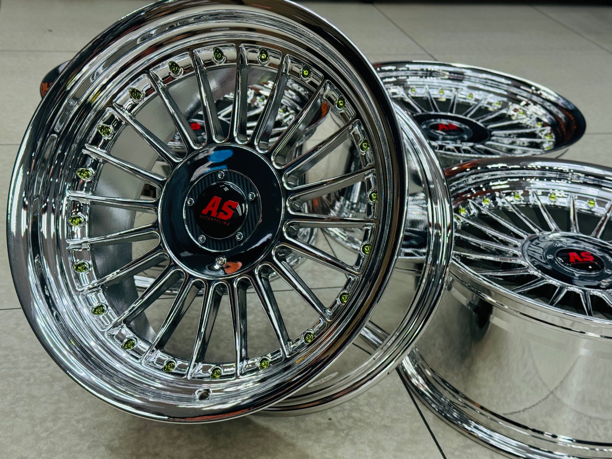 17'' AS-PINA CHROME  4/100 &  5/100