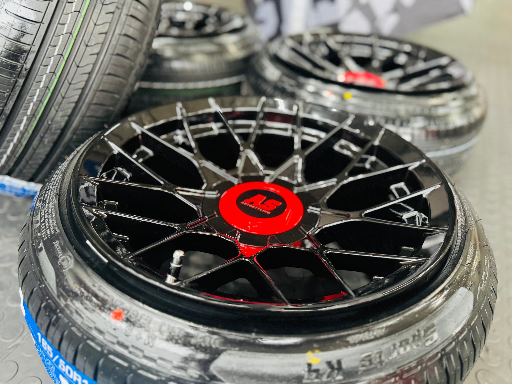 RIM & TYRE COMBO DEAL 15” RSE 4/100 & 4/114 + 165/50/15  COMFORSER TYRES  - BRAND NEW