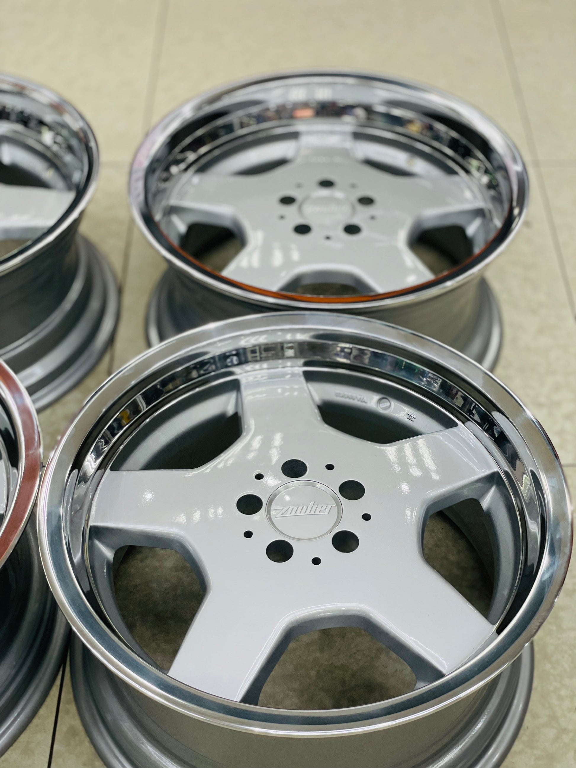 17” ORIGINAL  ZAUBER MONOBLOCK  WHEELS 5/100