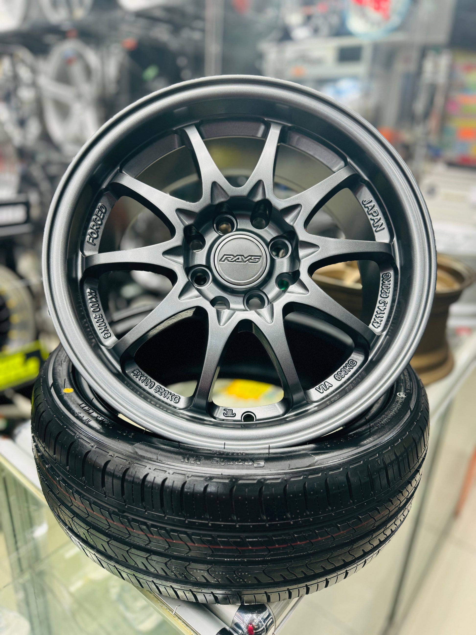 15” As-28 MATT GREY