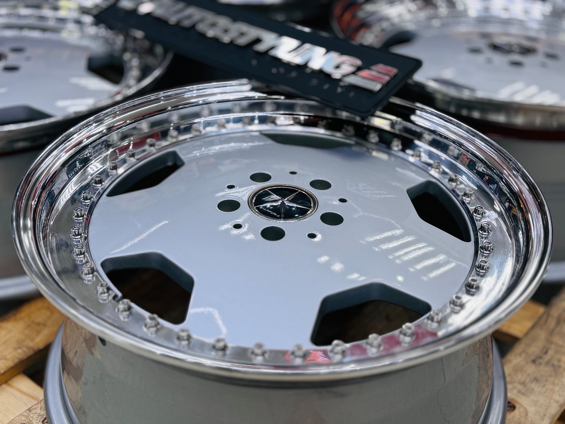 17” 3pce STARFORM 5/100 SPLIT WHEELS