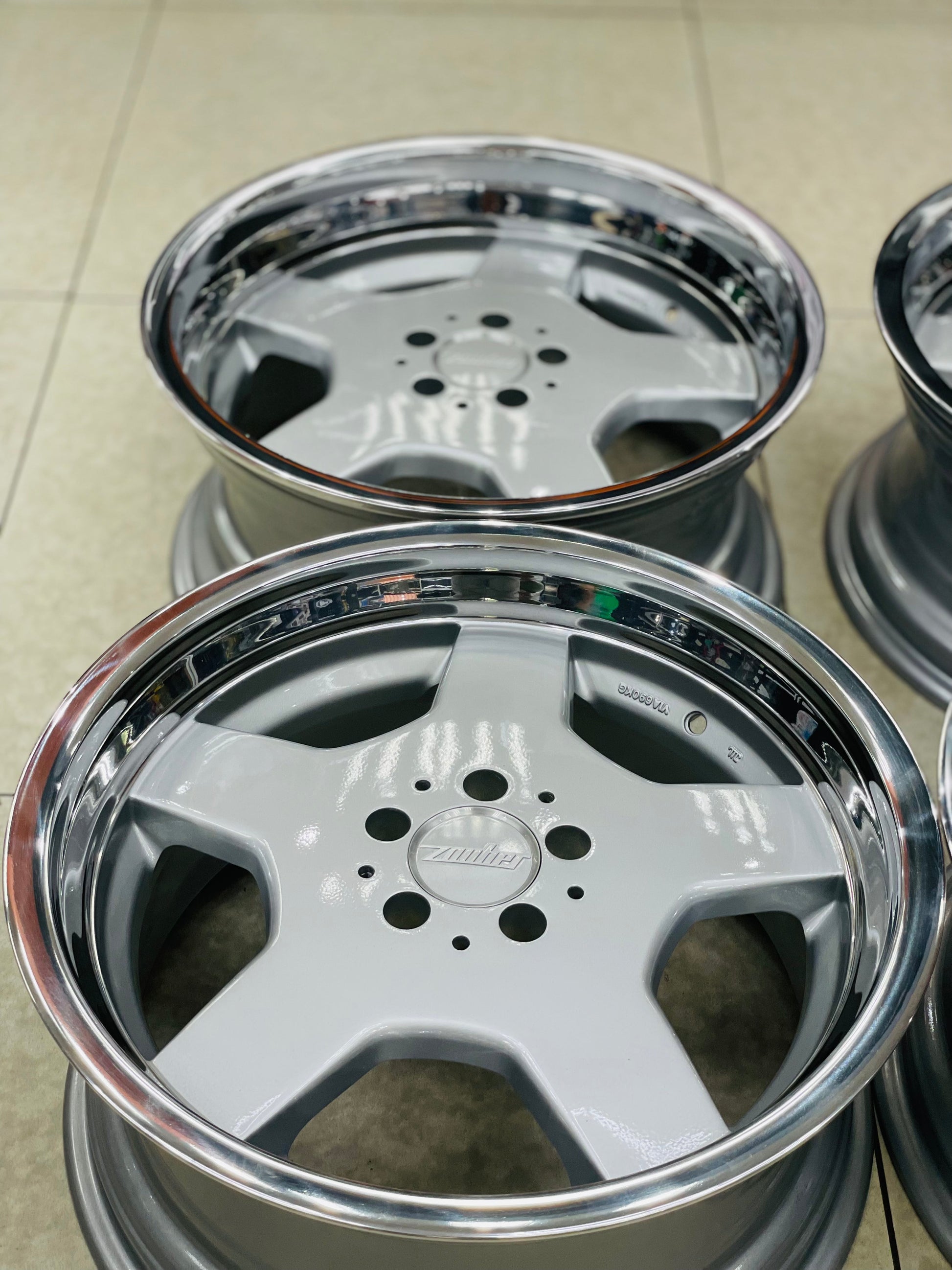 17” ORIGINAL  ZAUBER MONOBLOCK  WHEELS 5/100