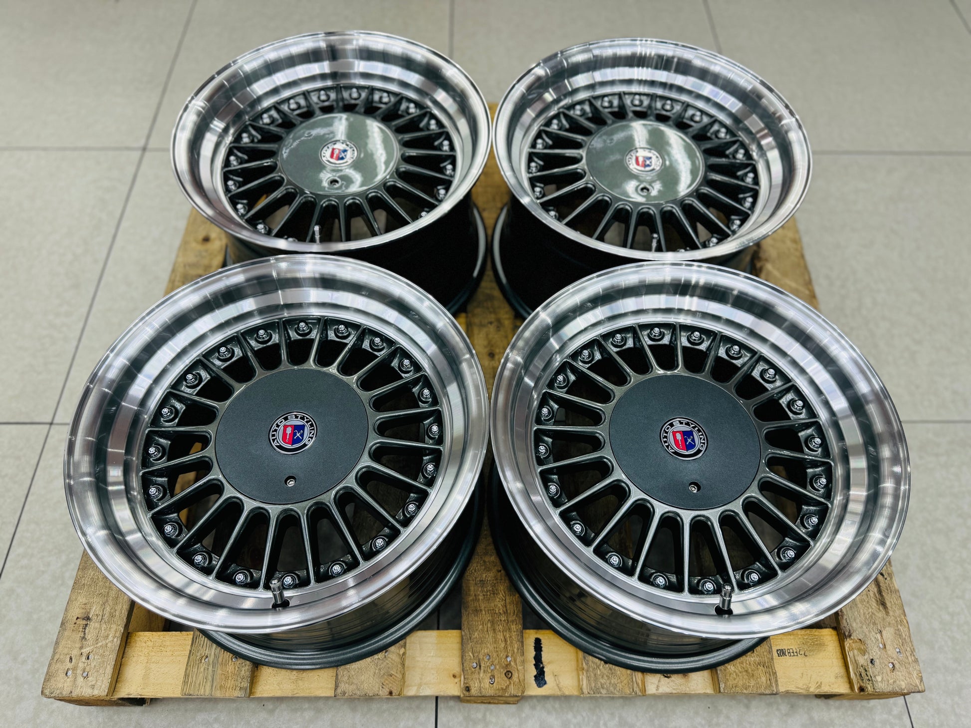 15” AS- ALPINA 4/100 & 4/114 wheels grey