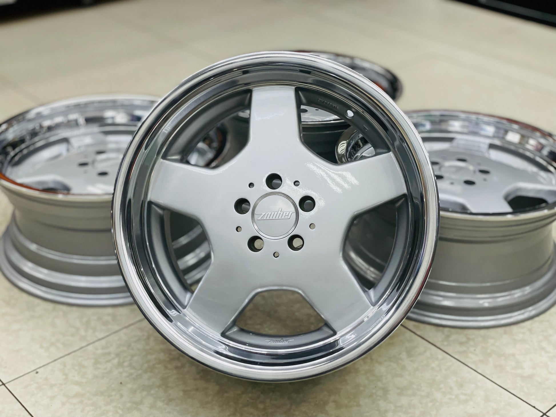 17” ORIGINAL  ZAUBER MONOBLOCK  WHEELS 5/100