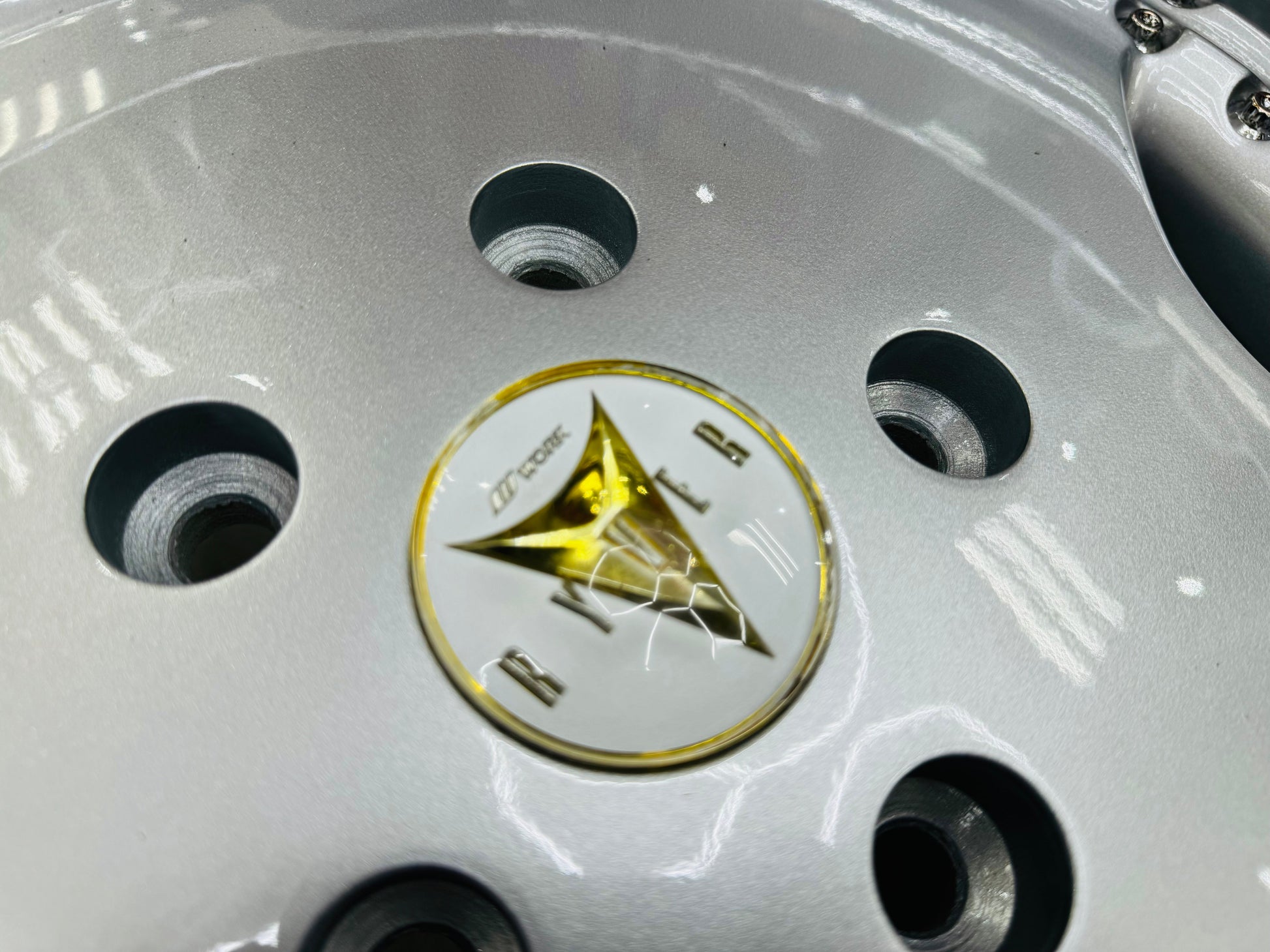 18” WORK RYVER 3 pce split wheels 5x120  pcd