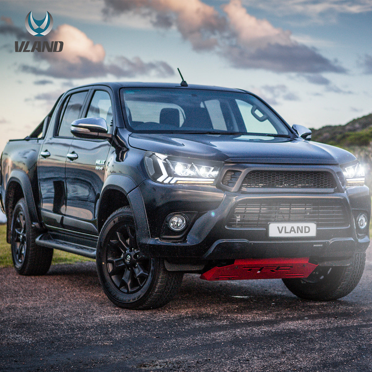 VLAND LED Headlights For 2015-2020 Toyota Hilux Front Lights