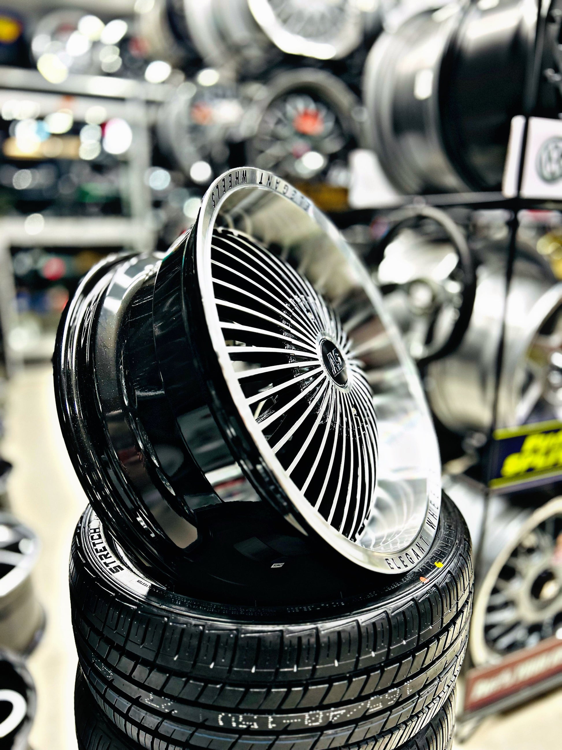 17” AS PROPELLER  4/100 & 4/114 silver wheels