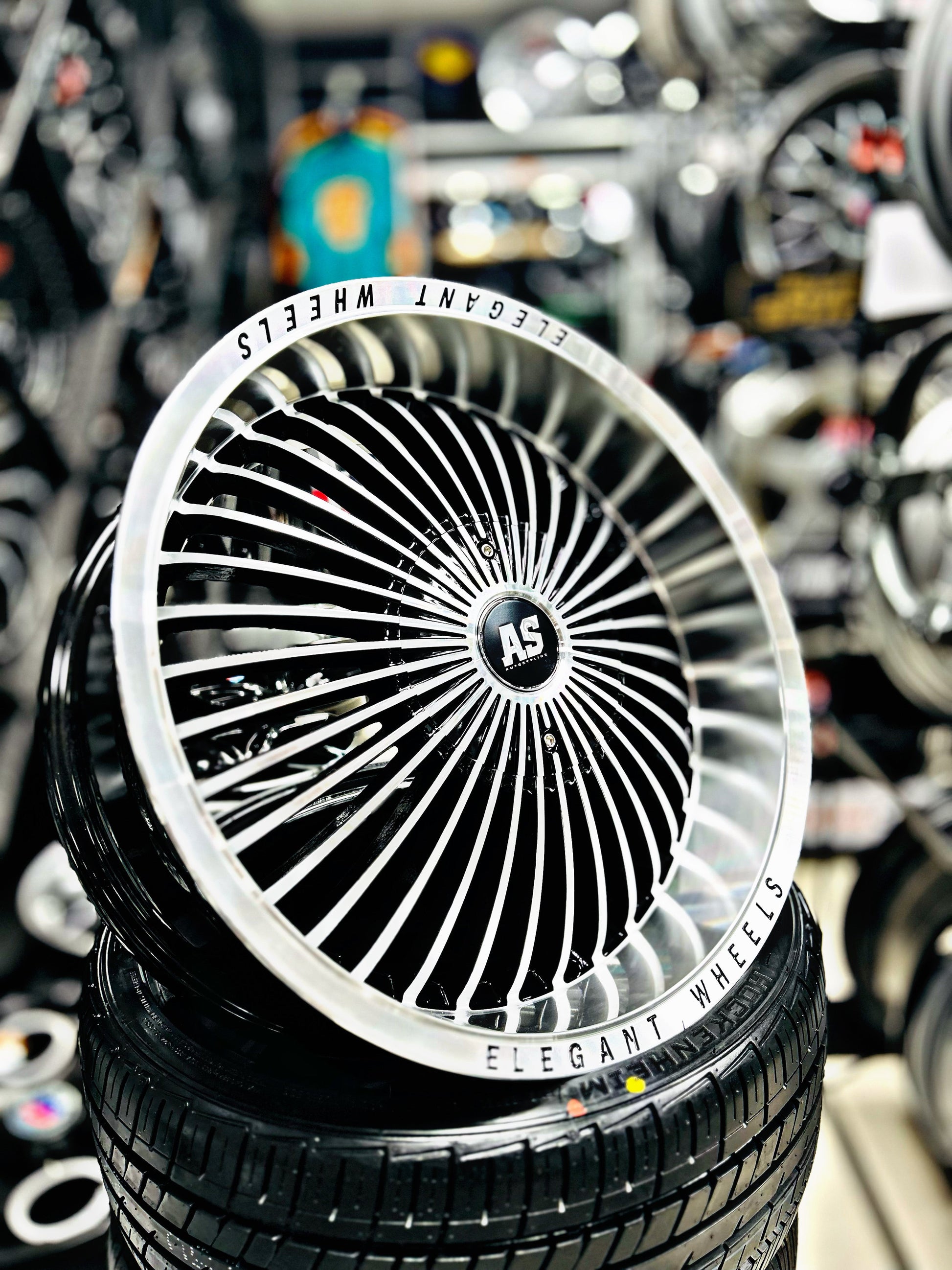 17” AS PROPELLER  4/100 & 4/114 silver wheels