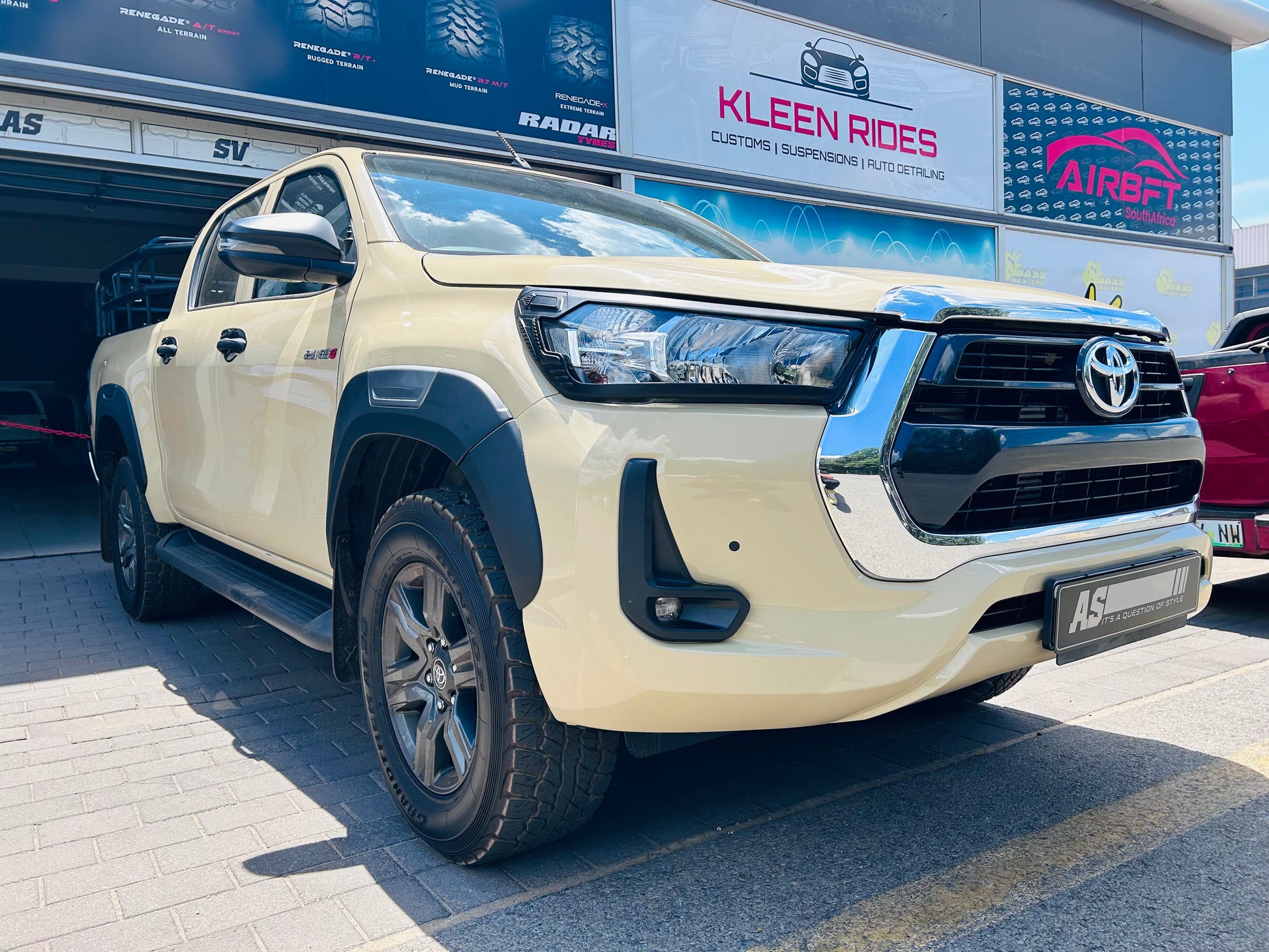 Toyota Hilux Rocco gd6 Style Fender Flares  Arches (Fits 2021+  model Hilux)