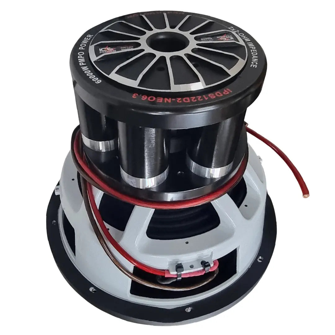 Ice Power IPDS122D2-NEO6.3 12″ Destructor Competition Series DVC D2 Subwoofer 60 000W