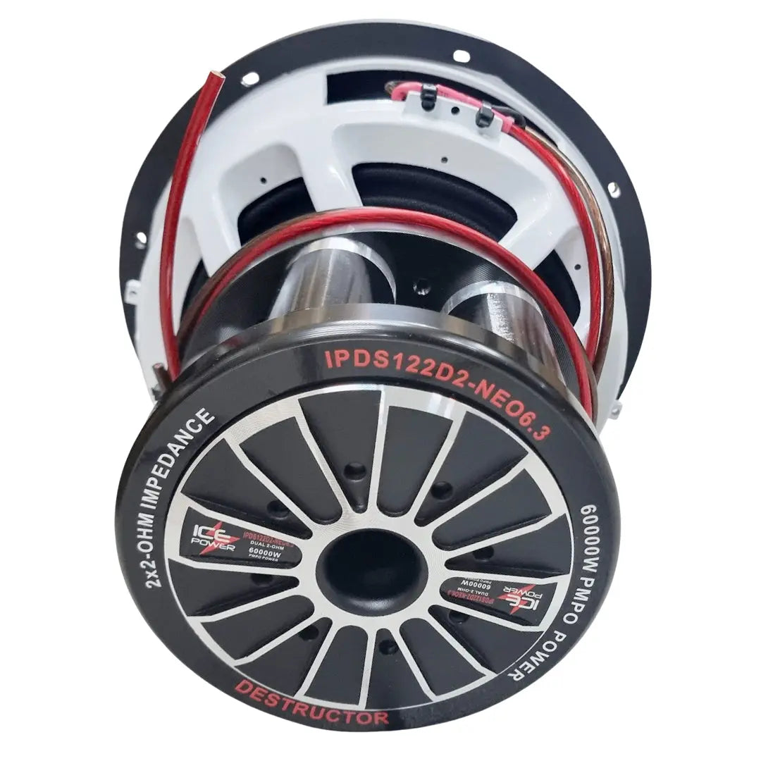 Ice Power IPDS122D2-NEO6.3 12″ Destructor Competition Series DVC D2 Subwoofer 60 000W