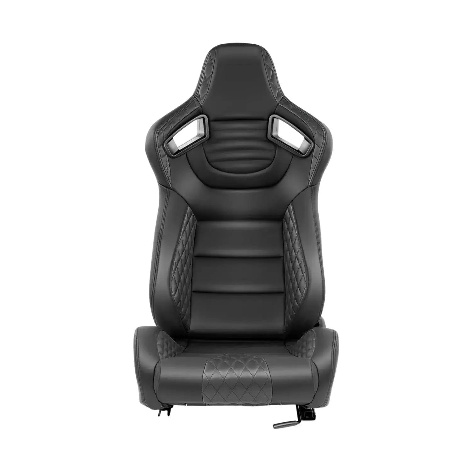Reclinable Wingback Racing Seats PVC (Pair)