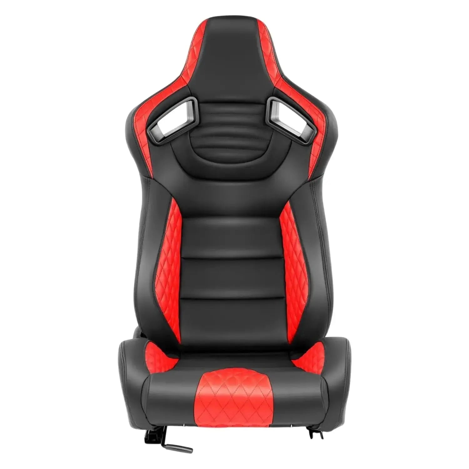 Reclinable Wingback Racing Seats PVC (Pair)