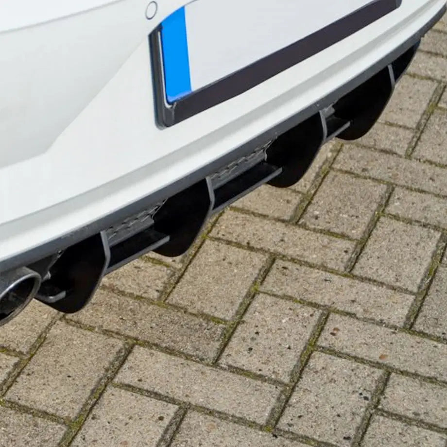 Suitable To Fit - VW Polo 8 AW GTI Maxton Style Rear Diffuser (18-22)