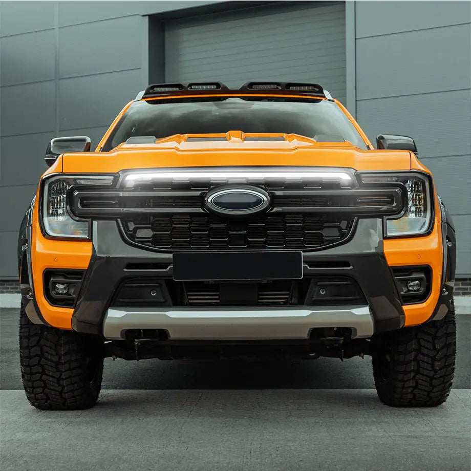 Suitable To Fit - Ranger Next Gen (22-On) Gloss Black DRL LED Upgrade Grille