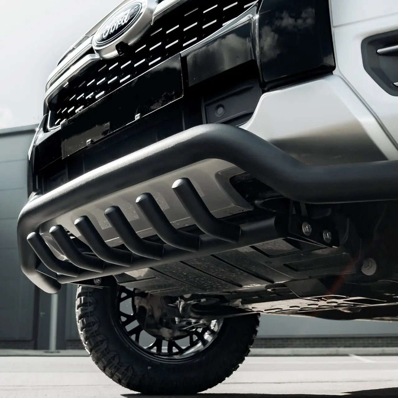 Suitable To Fit - Ranger Next Gen (22-On) Outback Style Matte Black Lower Nudge Bar