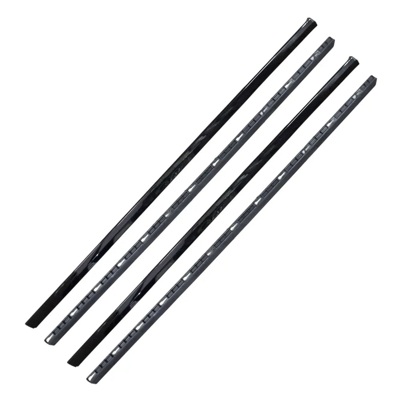 Suitable To Fit - VW Polo 8 AW (18-On) OEM Style Gloss Black Side Skirts (4-Piece)