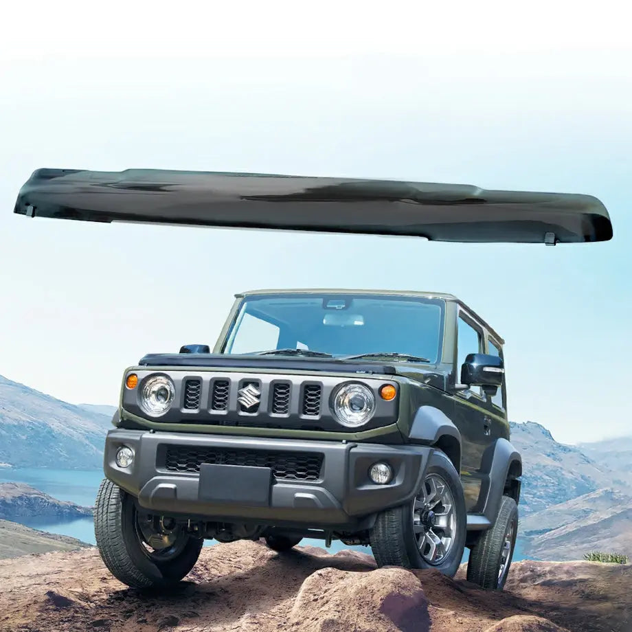 Suzuki Jimny (18-On) Gloss Black Broad Bonnet Guard