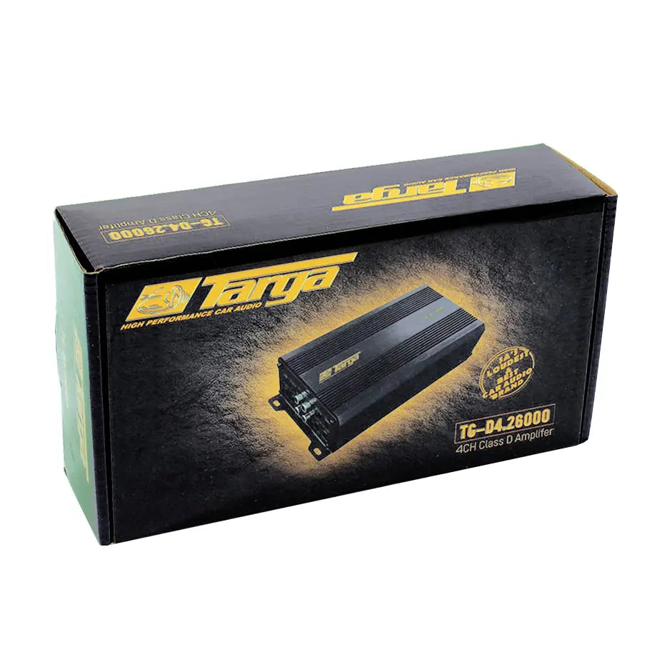 Targa TG-D4.26000 Compact 4-Channel Amplifier - 220RMS x 4