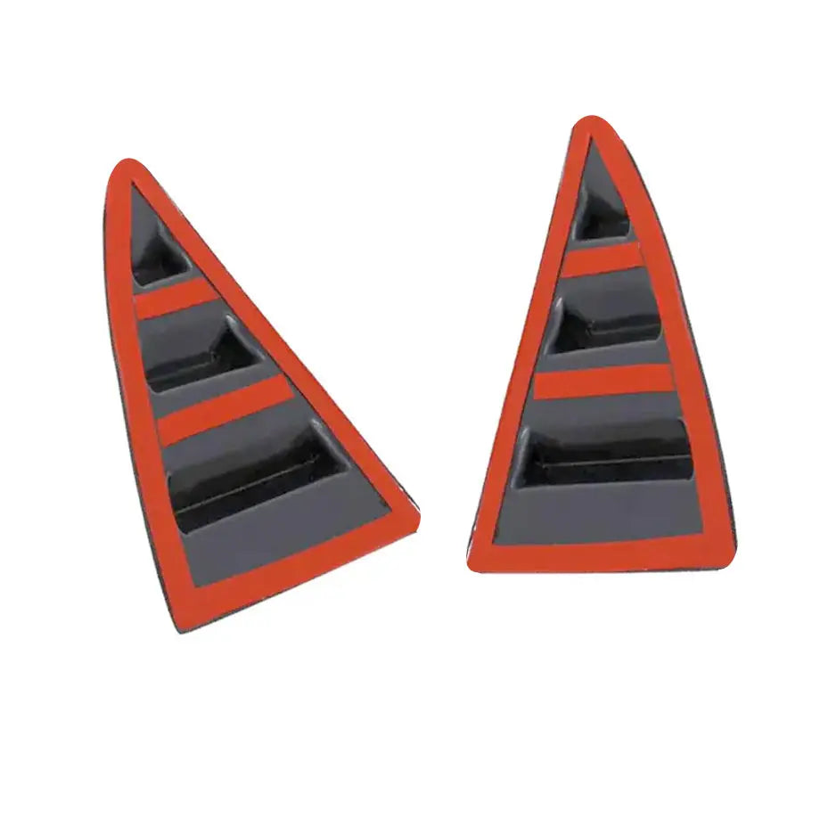 Toyota Corolla Professional Gloss Black Plastic Side Window Louver