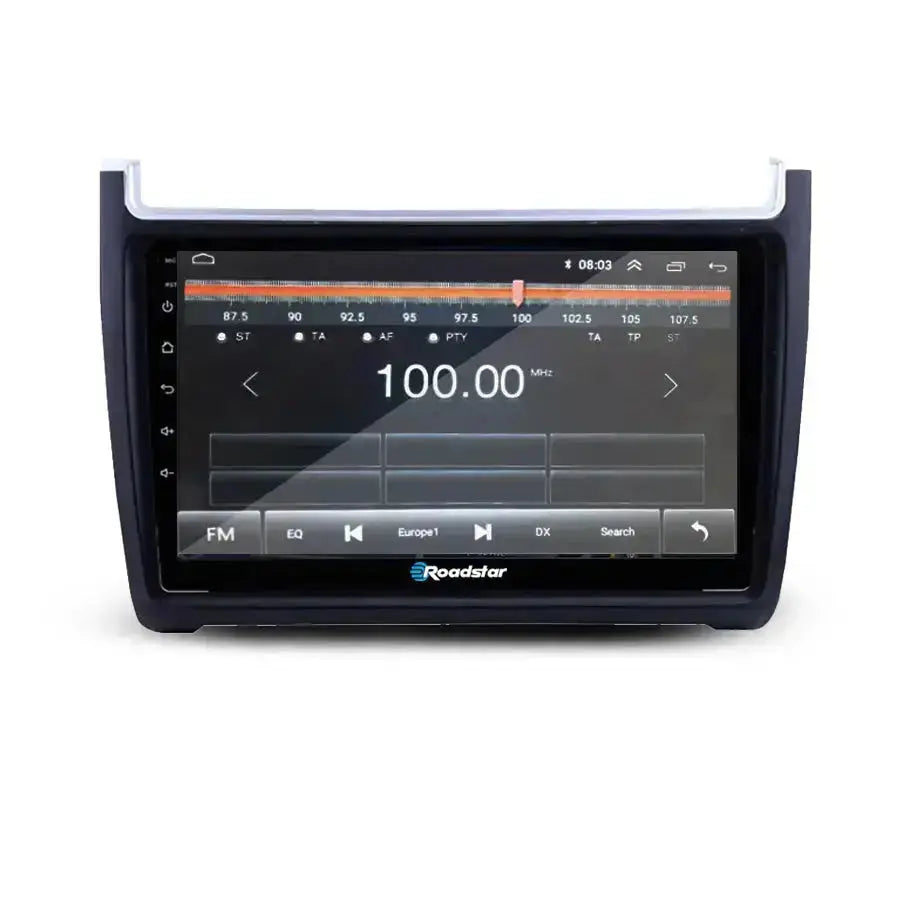 Suitable To Fit VW Polo 6 GTI / TSI (12-On) - 9 Inch Roadstar Android Entertainment & GPS System