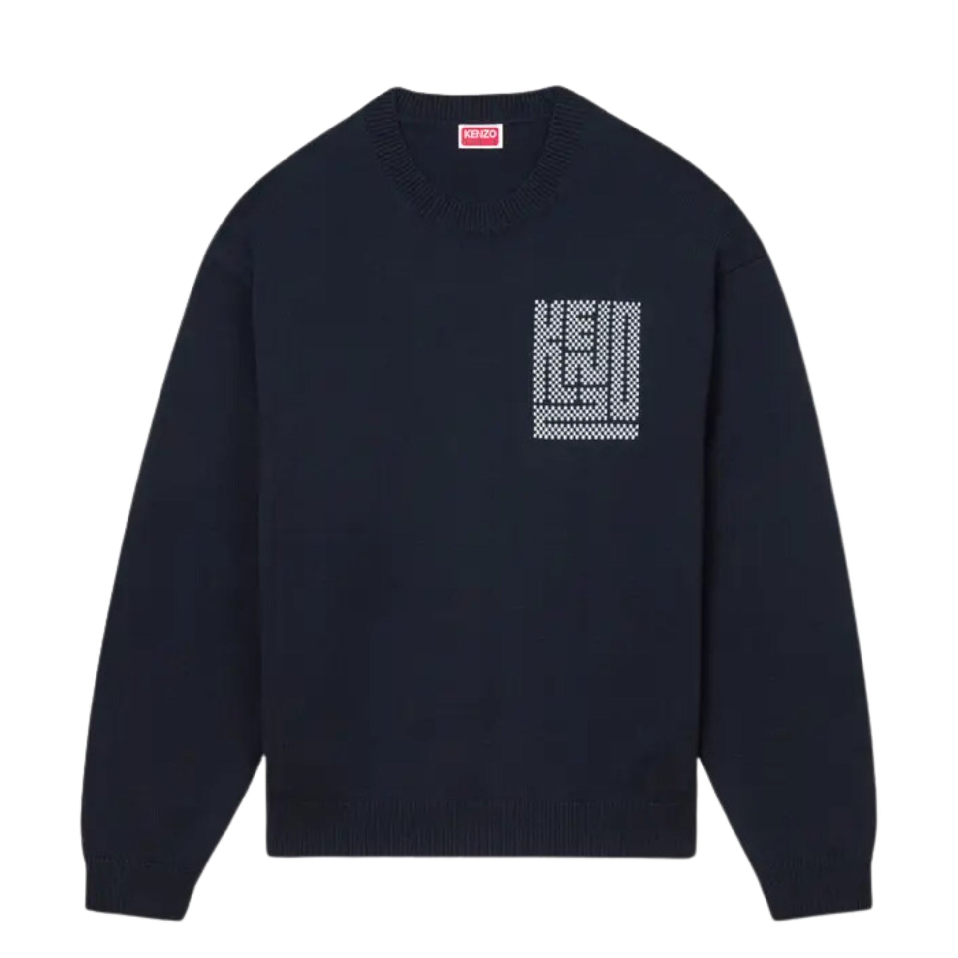 Kenzo Sweater Maze Logo Black