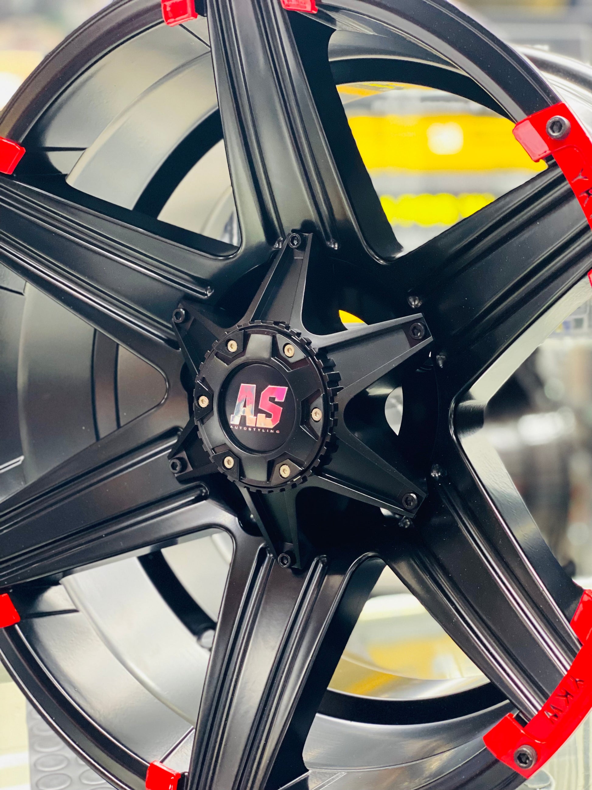 17” AS6086BM/R 5x150 Toyota Land cruiser  rims