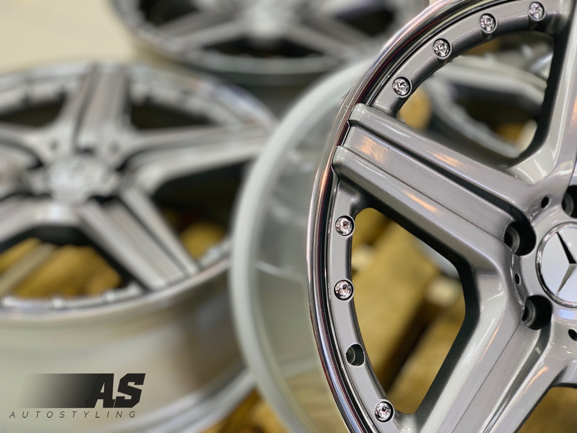19” OEM AMG 2pce SPLIT WHEELS