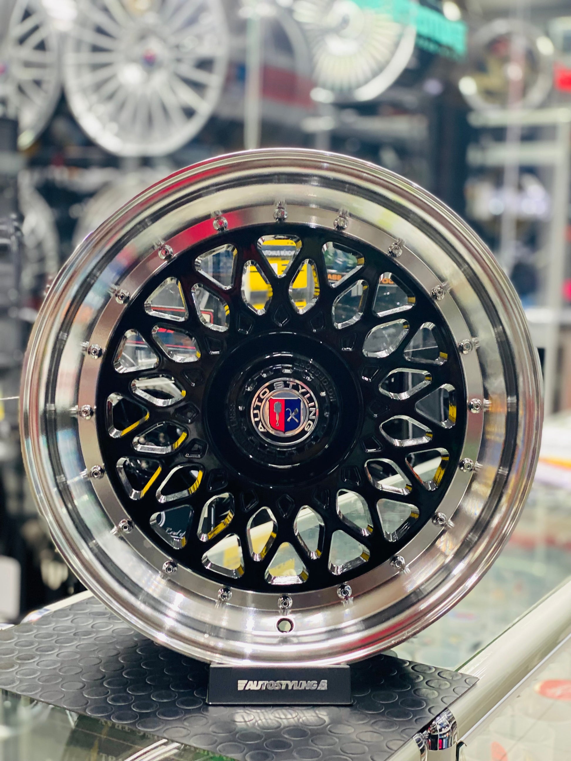 17'' AS-P/MESH 4/100 4/108 BLACK