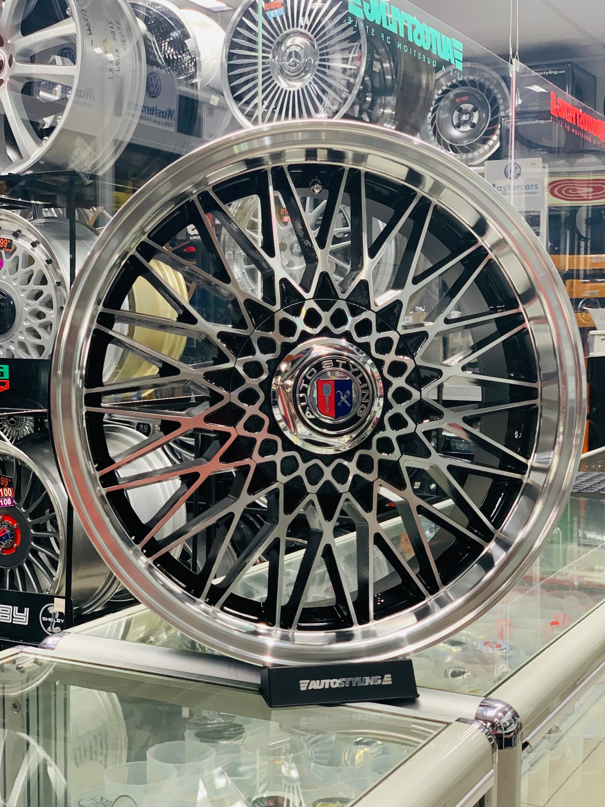 17” AS-EAGLE MACHINE BLACK